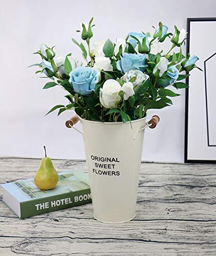 Omygarden 20 Heads Multicolor Artificial Roses Bouquets